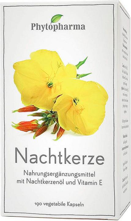 Produktbild Phytopharma Nachtkerze Kapsel 500 mg (190 Stück, Kapseln, 95 g)