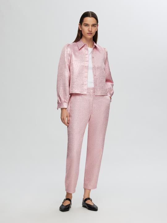 Actual product image Selected Femme Metallic jacquard shirt (38)