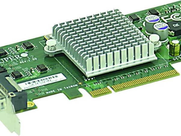 Image du produit Supermicro AOC-STG-I2 - Adaptateur réseau - PCIe x8 Low-Profile (PCIe)