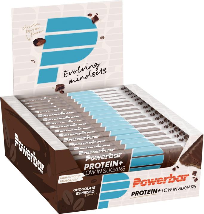 Image du produit Powerbar Protein Plus Low Sugar (Expresso, Chocolat, 16 pcs, 560 g)