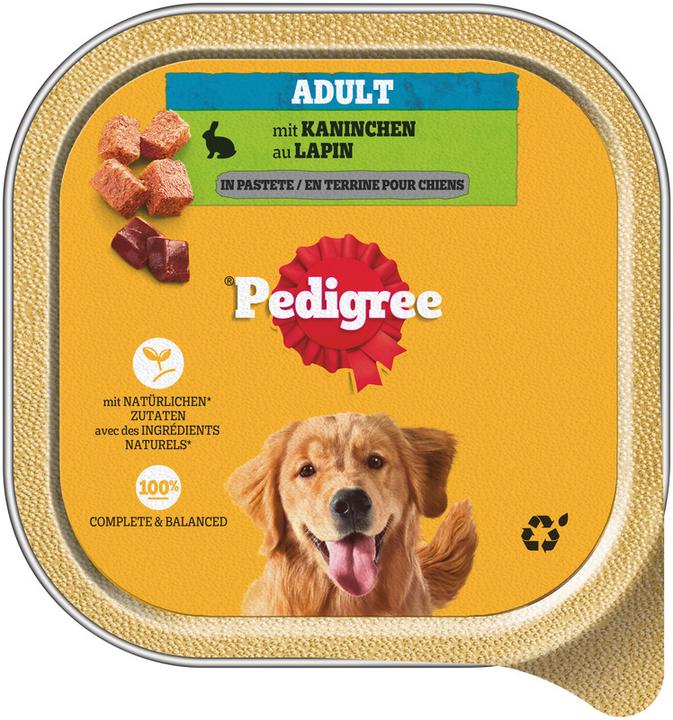 Produktbild Pedigree Adult in Terrine mit Kaninchen Schale (Adult, 20 Stk., 6000 g)