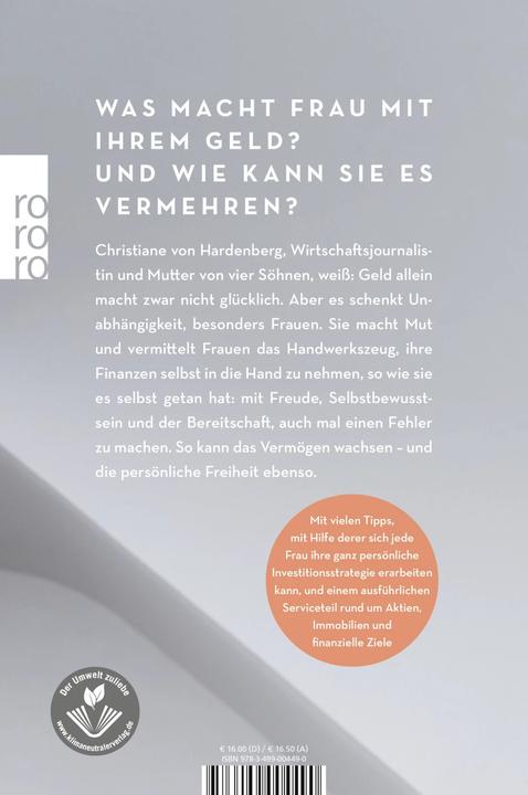 Produktbild Selbst investiert die Frau (Deutsch, Christiane von Hardenberg, 2021)