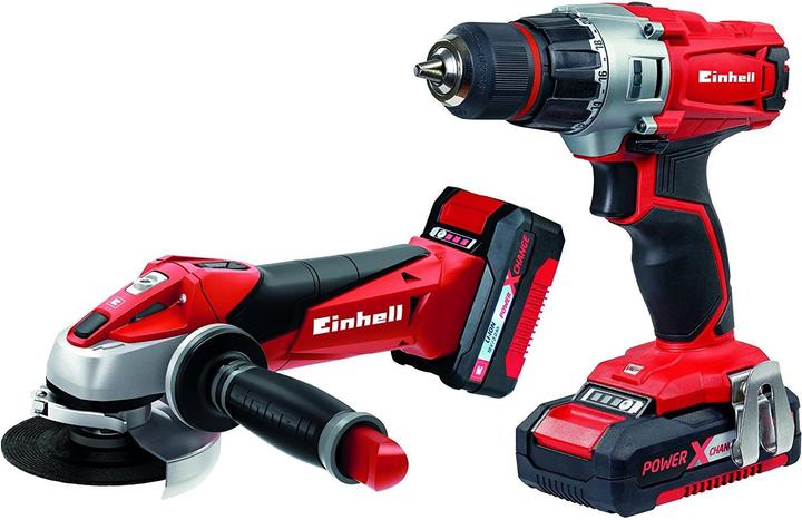 Actual product image Einhell TE-TK 18 Li Kit (CD+AG) Power-X-Change (Rechargeable battery operated)