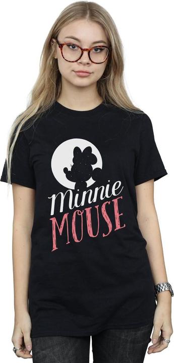 Immagine prodotto Disney Minnie Mouse Moon Silhouette Maglietta Ampia Donna (3XL)