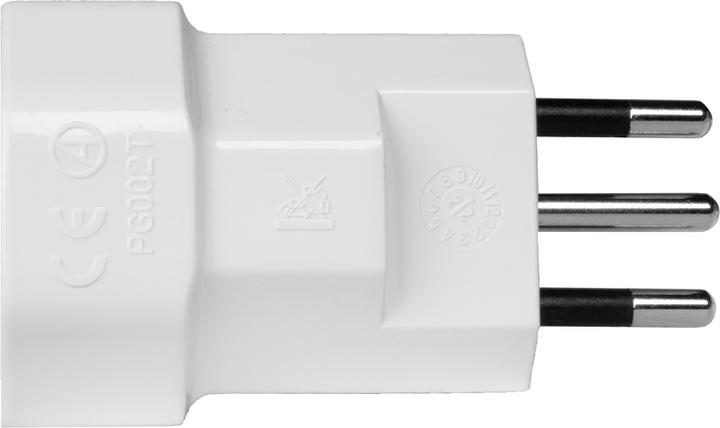 Actual product image Steffen Adapter Switzerland - Italy