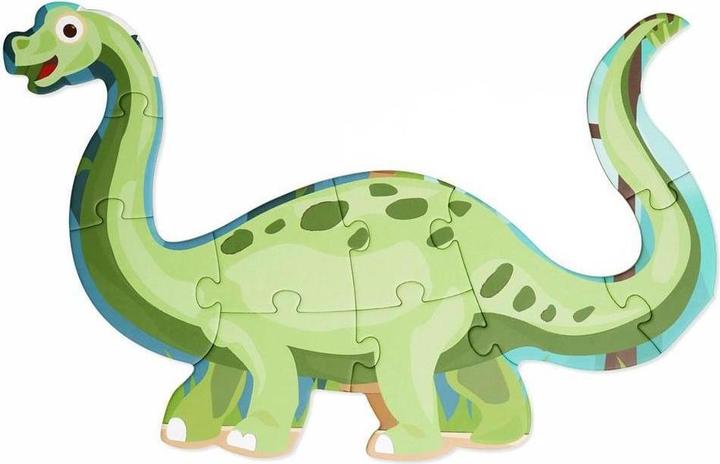 Produktbild Scratch 2in1 Bodenpuzzle Dino (80 Teile)
