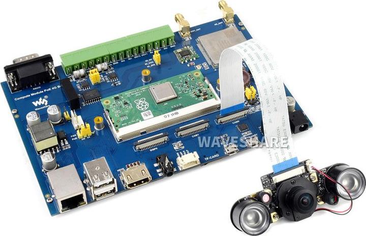 Produktbild WaveShare Kamera IMX219-160 162° FOV IR-CUT für Jetson Nano / Compute Module