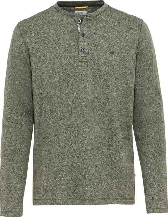 Produktbild Camel Active Langarm Henleyshirt aus nachhaltigen Baumwollmix (5XL)