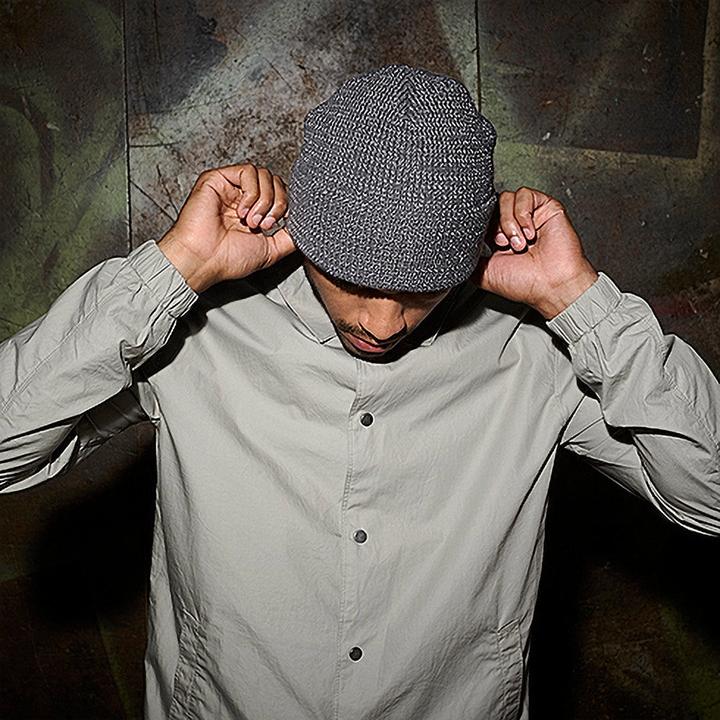 Actual product image Beechfield Reflective adult beanie (One size)