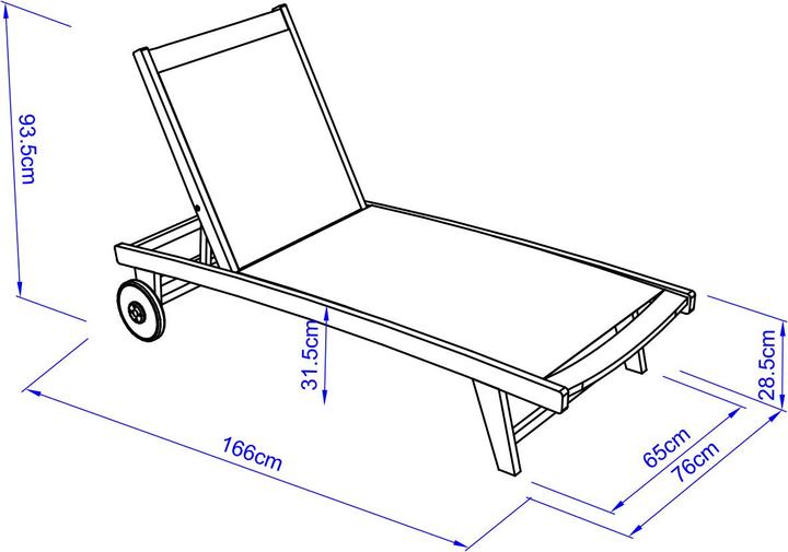 Actual product image Giardimo Classic Wood (166 cm)