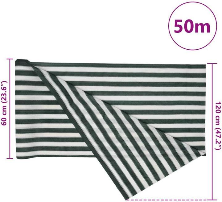 Actual product image VidaXL Zaunblende HDPE 75 g/m² (5000 cm)