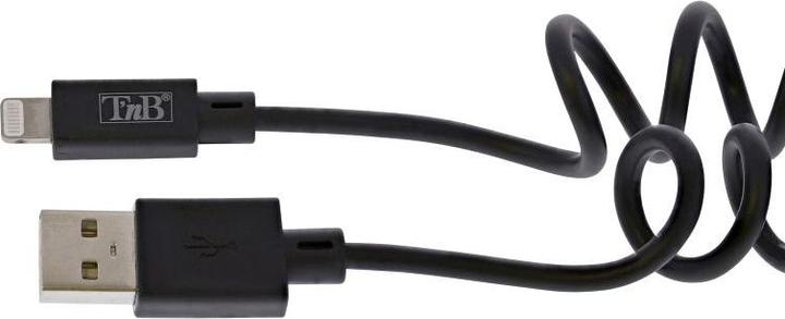 Image du produit T'nB TNB Câble spiralé USB-C vers Lightning max. 1 mètre (1 m, USB 2.0)