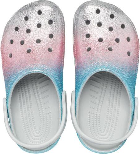 Actual product image Crocs K' Classic Glitter Clog (30, 31)