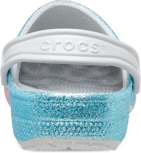 Actual product image Crocs K' Classic Glitter Clog (30, 31)