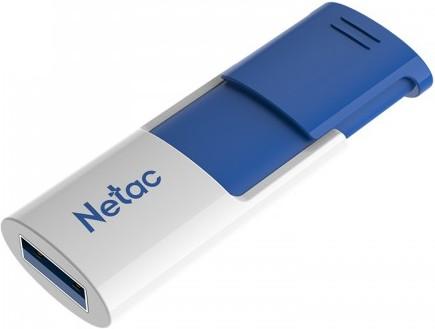 Image du produit Netac U182 Blue USB3.0 Flash Drive 32GB, rétractable - Blanc Bleu (32 Go, USB 3.0)