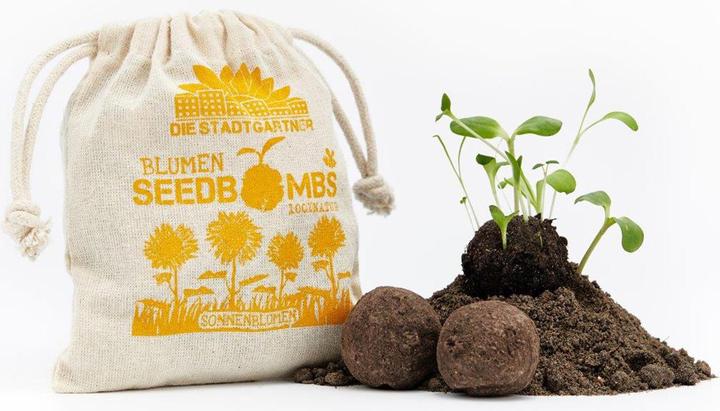 Produktbild Die Stadtgärtner Samenbomben Sonnenblume (Samenbomben)