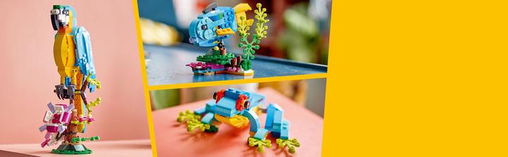 Actual product image LEGO 31136 Exotic parrot (31136, LEGO Creator 3-in-1)