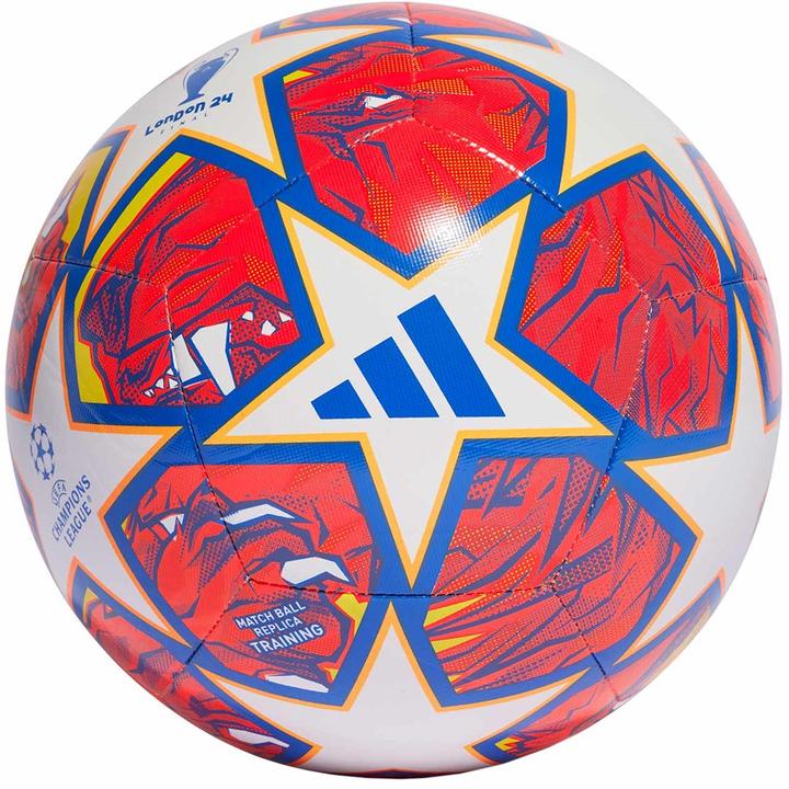 adidas Piłka nożna UCL Training biało-czerwona IN9332 4