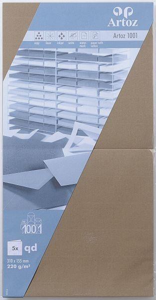 Actual product image Artoz 1001 cards155 olive (Special, 220 g/m², 5 x)
