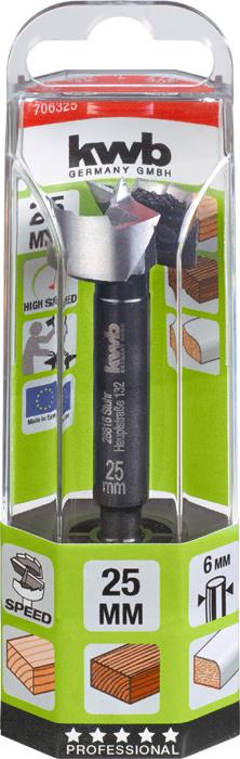 Image du produit kwb Mèche à bois Speed 25 mm (25 mm)