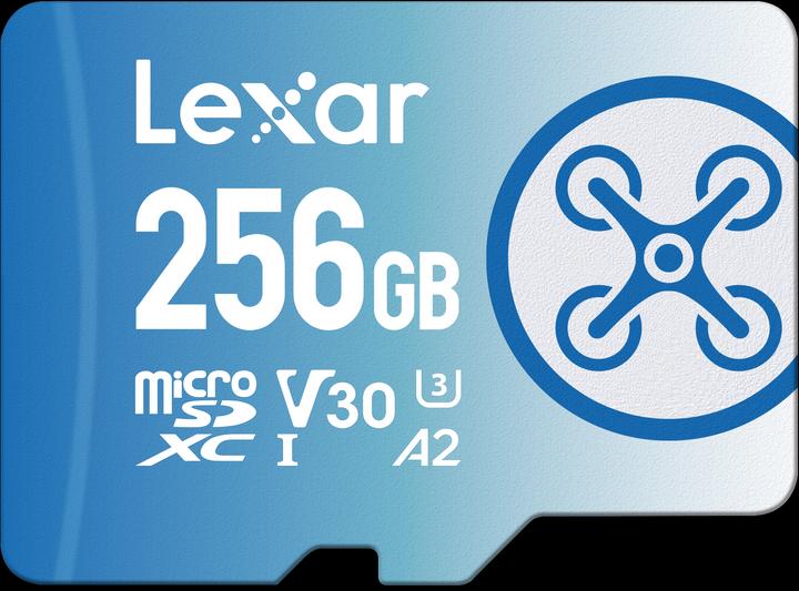 Immagine prodotto Lexar MicroSD ad alte prestazioni FLY (256 GB, microSDXC, U3, UHS-I)
