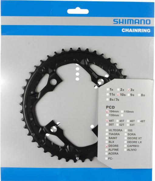 Produktbild Shimano Kettenblatt DEORE FC-M610, FC-T611 44 Zähne (44)