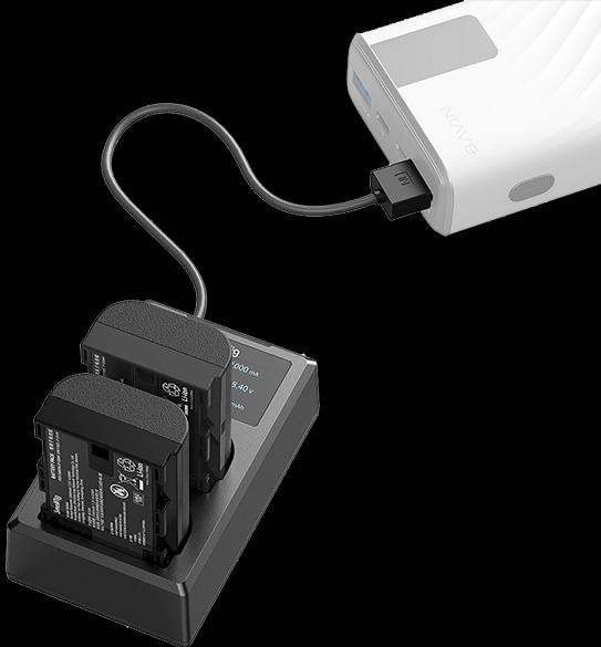 Image du produit SmallRig LP-E6NH Kit batterie et chargeur pour appareil photo 3821 (Batterie)