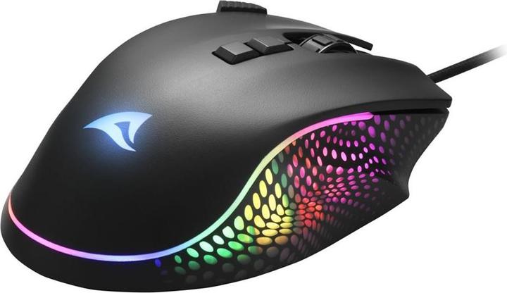 Actual product image Sharkoon SHARK Force 3 black OPT U (Cable)