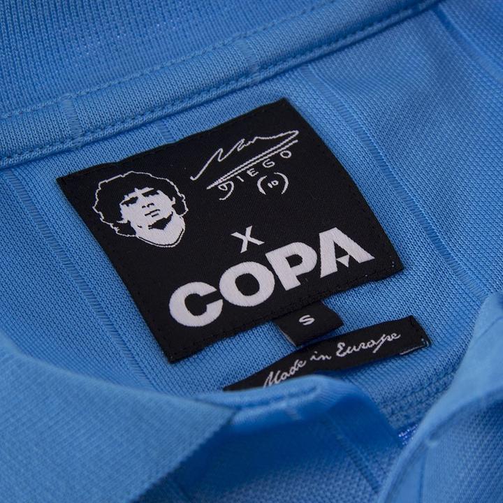 Actual product image Copa Football Maradona Napoli 1986 - 1987 Tribute Shirt (XL)