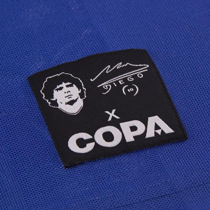 Actual product image Copa Football Maradona Argentina 1986 Away Tribute Shirt (M)