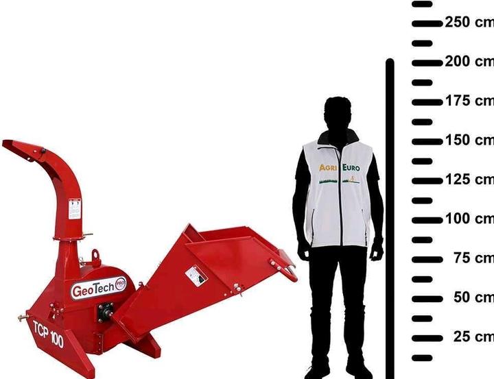 Actual product image GeoTech Tractor-mounted shredder