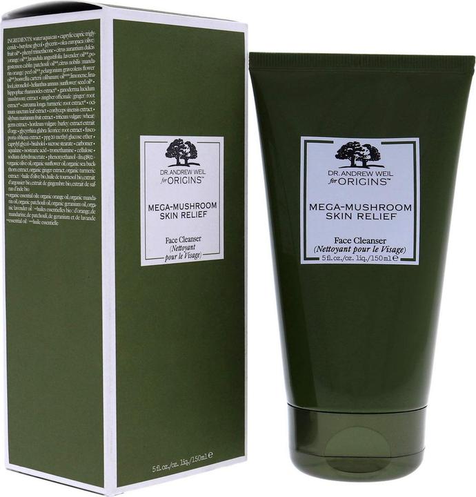 Origins Mega-Mushroom Skin Relief Detergente per il viso (Lozione detergente, 150 ml)