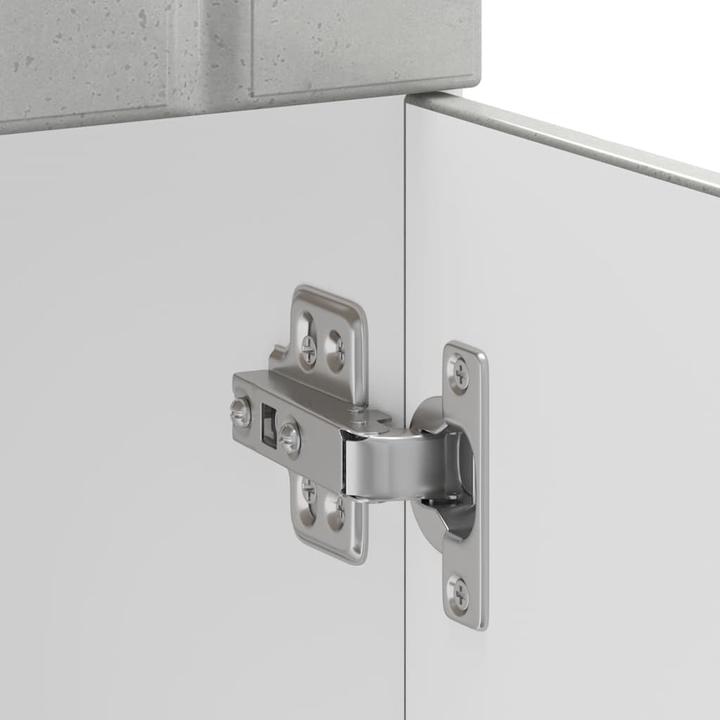 Actual product image VidaXL Kitchen base unit Lucca Concrete grey Wood-based sink base unit (30 x 46 x 81.5 cm)
