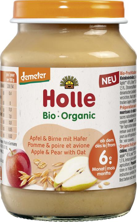 Holle Apfel & Birne mit Hafer (310.62 g)