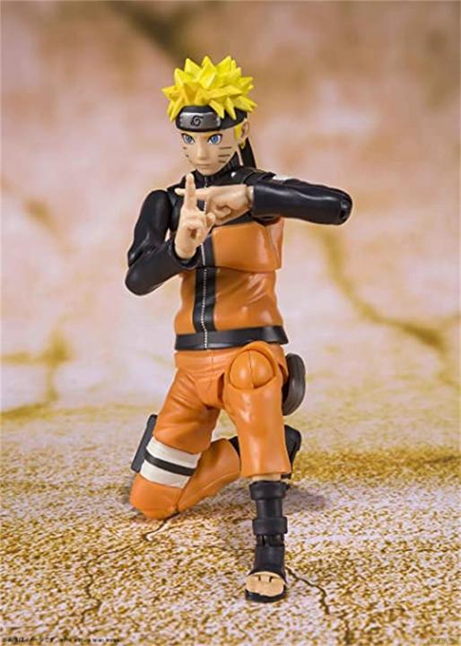 Image du produit Bandai Action Figure Naruto Shippuden S.H. : Naruto Uzumaki 14 cm