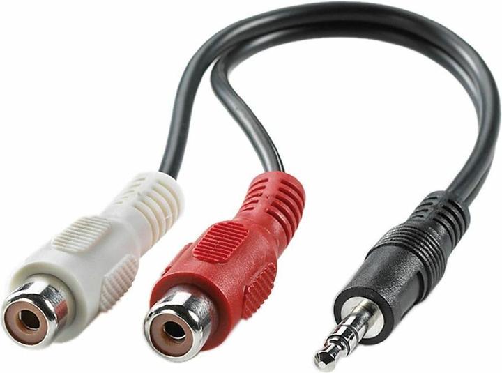 Value Stereo-Klinke - Stereo-Cinch Buchse (0.20 m, 3.5mm Klinke (AUX), Cinch)