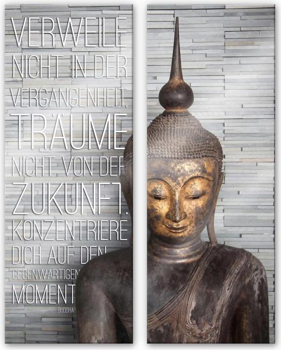Immagine prodotto Trenddeko Non rimuginare sul passato... (2 parti) (50 x 120 cm)