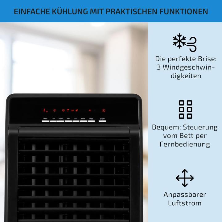 Image du produit OneConcept Refroidisseur d'air 4 en 1, noir (64 dB)
