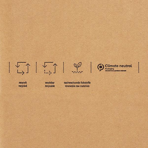Image du produit Terra Caisse pliante en carton ondulé, neutralité CO, L x l x h 250 x 200 x 140 mm (A5, 1 x)