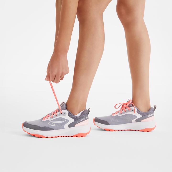 Produktbild Kalenji Trailrunningschuhe Damen - JogFlow 190 Grip dunkelgrau/pink (41)