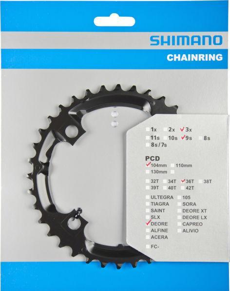 Actual product image Shimano Deore FC-M590 (36)