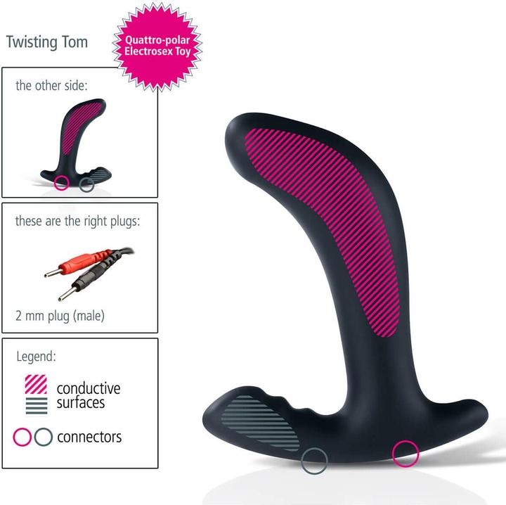 Actual product image Mystim Twisting Tom