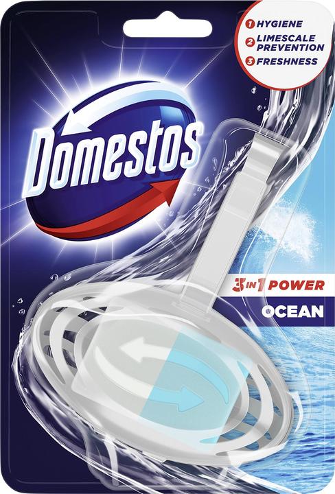 Immagine prodotto Domestos Pietra da toilette Ocean, con gancio, 35g (Lozione corpo)