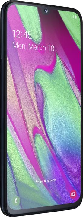 Actual product image Samsung Galaxy A40 EE Enterprise Edition (64 GB, Black, 5.90", Dual SIM, 16 Mpx, 4G)