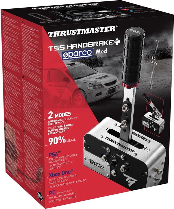 Actual product image Thrustmaster TSS Handbrake Sparco Mod+ (Xbox Series S, PS4, Xbox One S, PC, Xbox One X, Xbox Series X)