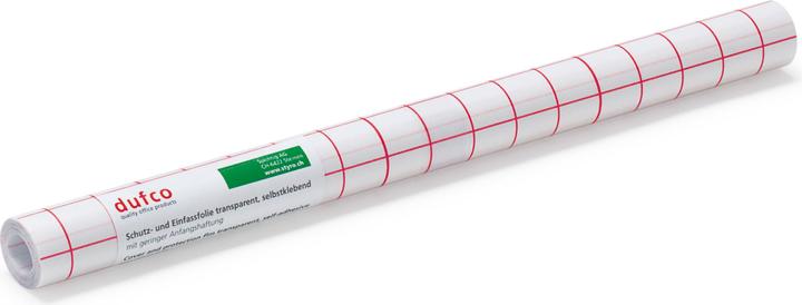 Actual product image Dufco Protective and edging film transparent glossy, self-adhesive (90 g/m², 1 x)