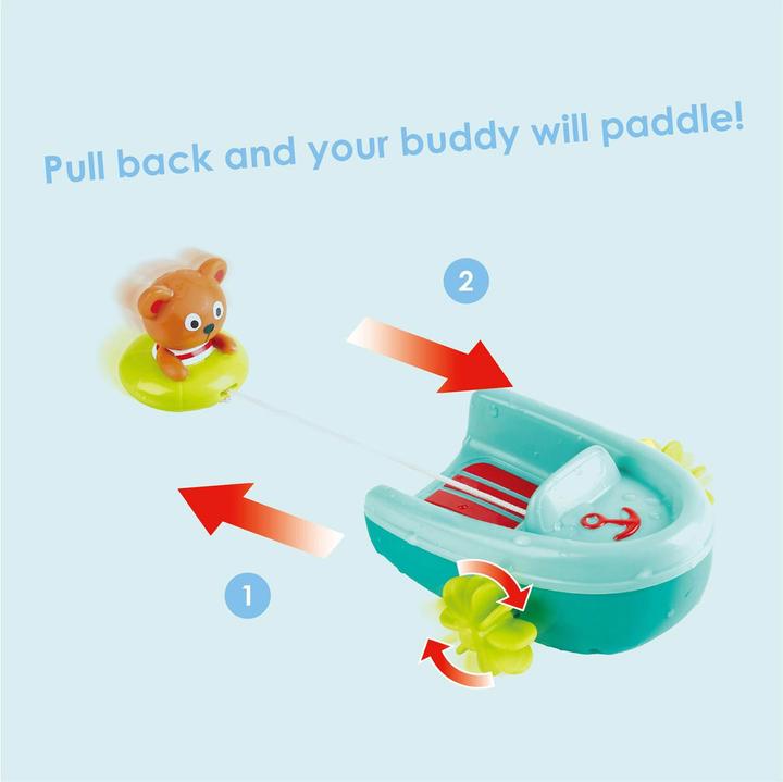 Image du produit Hape Bateau pneumatique avec moteur à friction