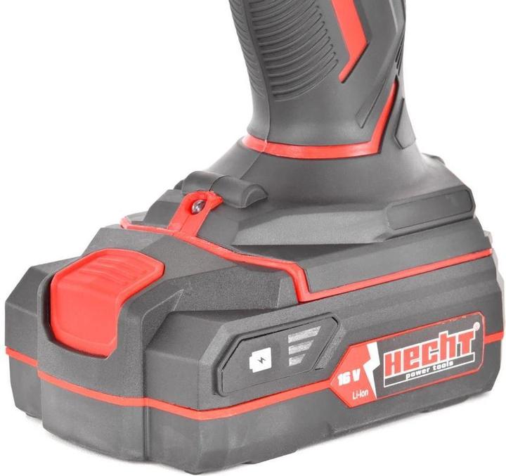 Actual product image Hecht 1245 Cordless drill driver 16V (Rechargeable battery operated)
