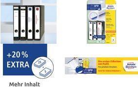 Actual product image Avery Folder labels