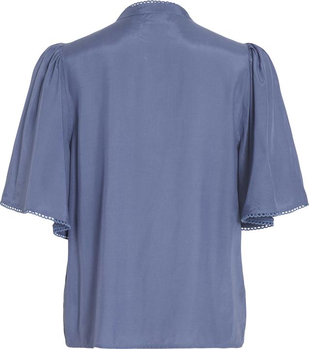 Actual product image Vila High neck top with short sleeves (38)